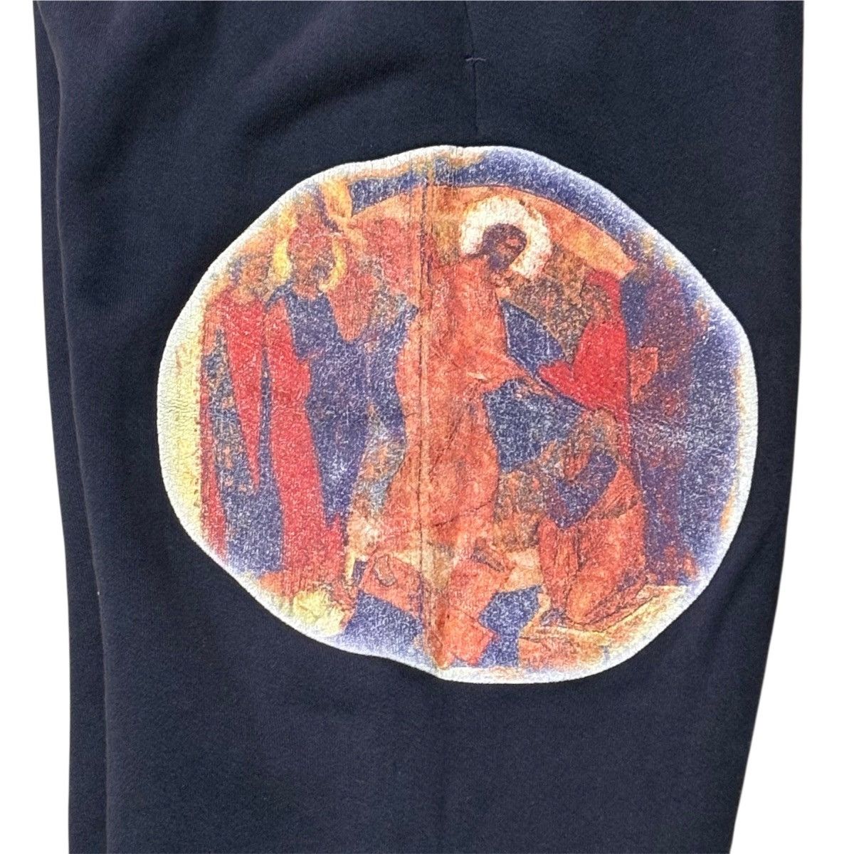 Kanye West JESUS IS KING 2019 ANGEL PORTRAIT SWEATPANTS IN NAVY YEEZY Size US 34 / EU 50 - 5 Thumbnail