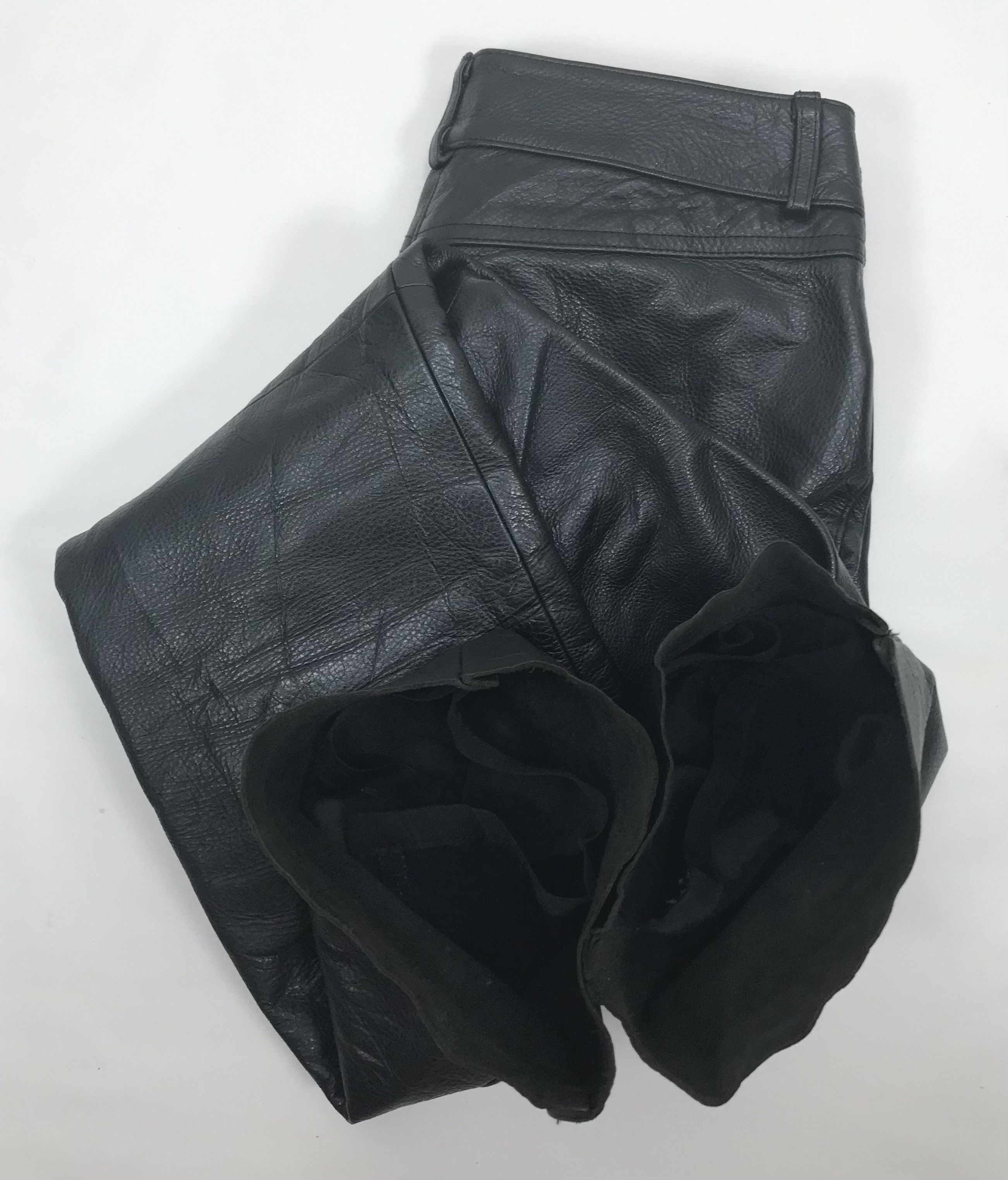 Theory Vintage Theory Black Leather Pants Size 26" / US 2 / IT 38 - 13 Thumbnail