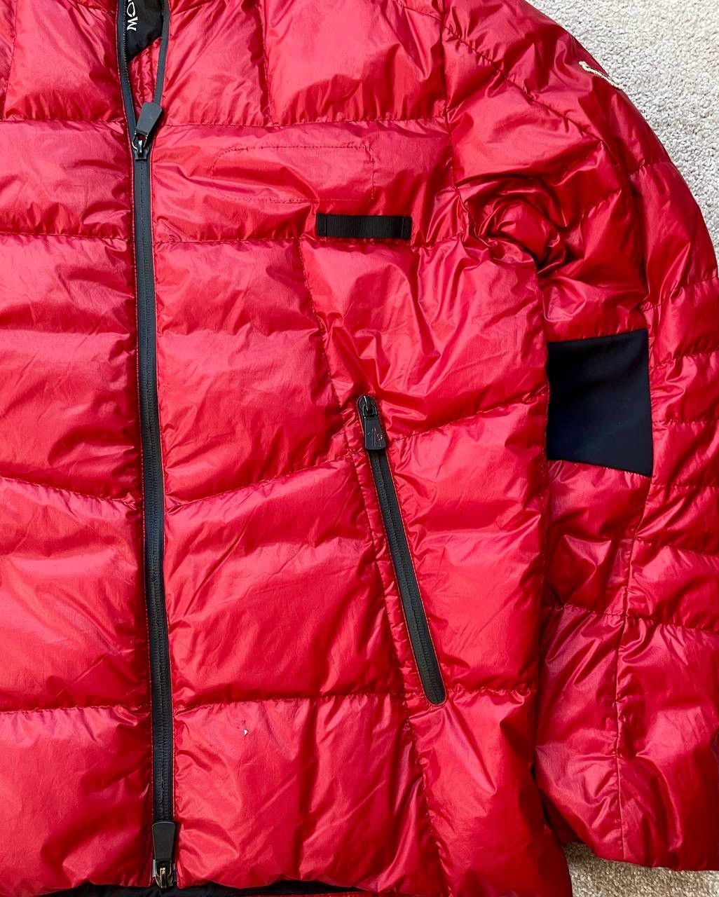 Moncler Moncler Micro Doudone Puffer Jacket Red Black Size US L / EU 52-54 / 3 - 7 Thumbnail