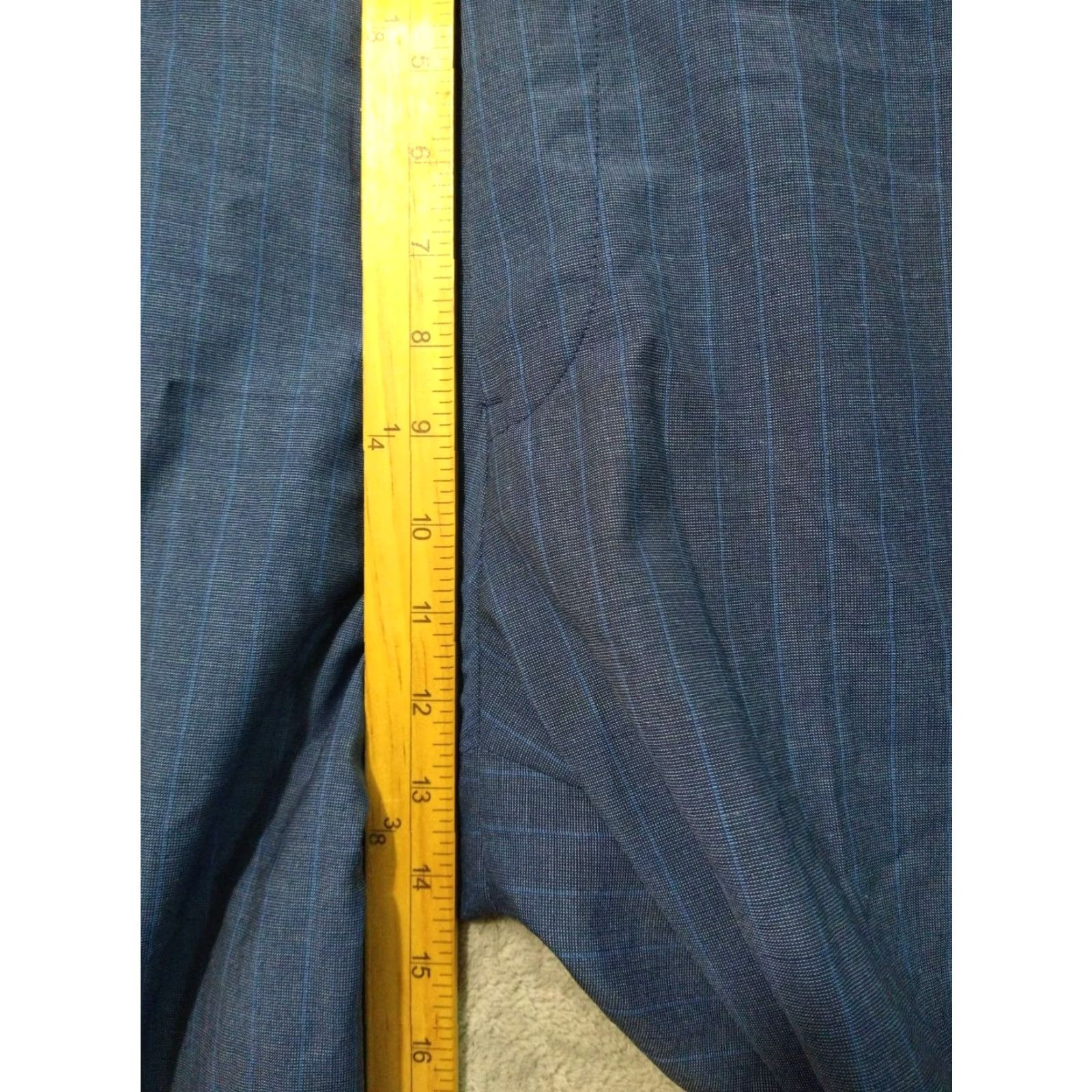 Brooks Brothers Brooks Brothers Dress Pants Mens 42x36 Blue Wool Mohair Blend Regent Fit Flat Front Slim 42 Mens Dress Pants Blue Wool Mohair Brooks Brothers Size US 42 / EU 58 - 4 Thumbnail