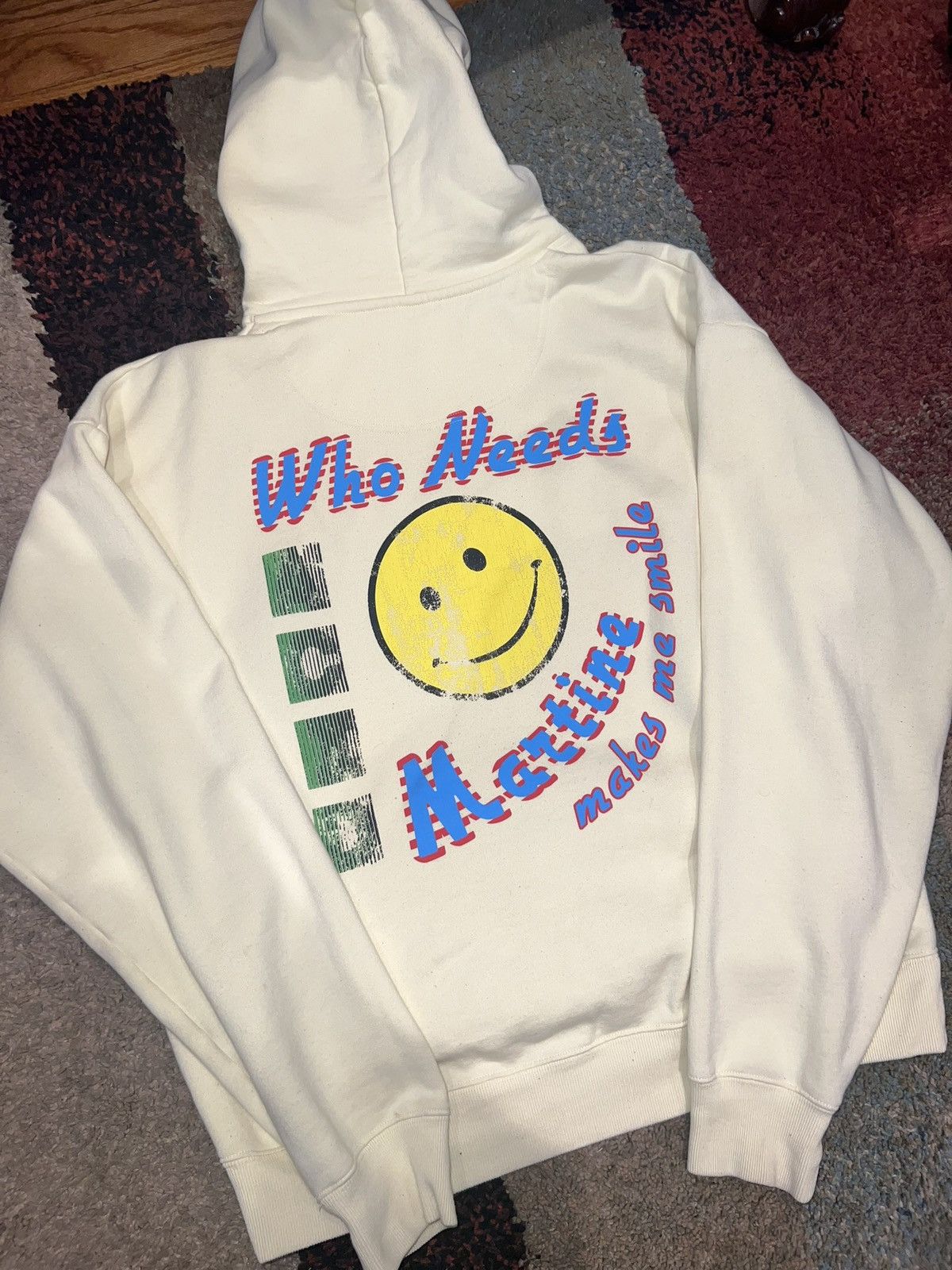 Martine Rose Martine Rose Smile Hoodie Size US S / EU 44-46 / 1 - 1 Thumbnail