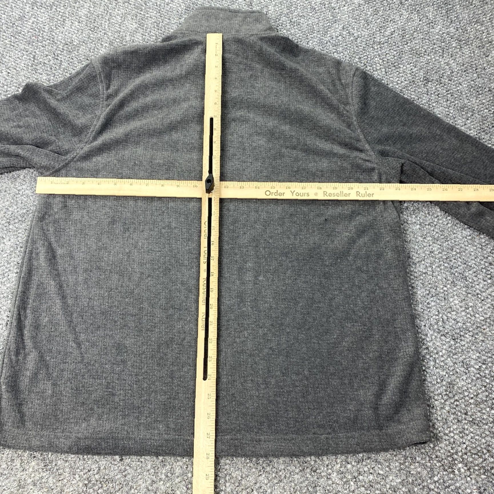 Starter Starter Sweatshirt Mens Large Gray Quarter Zip Fleece Pullover Size US L / EU 52-54 / 3 - 6 Thumbnail