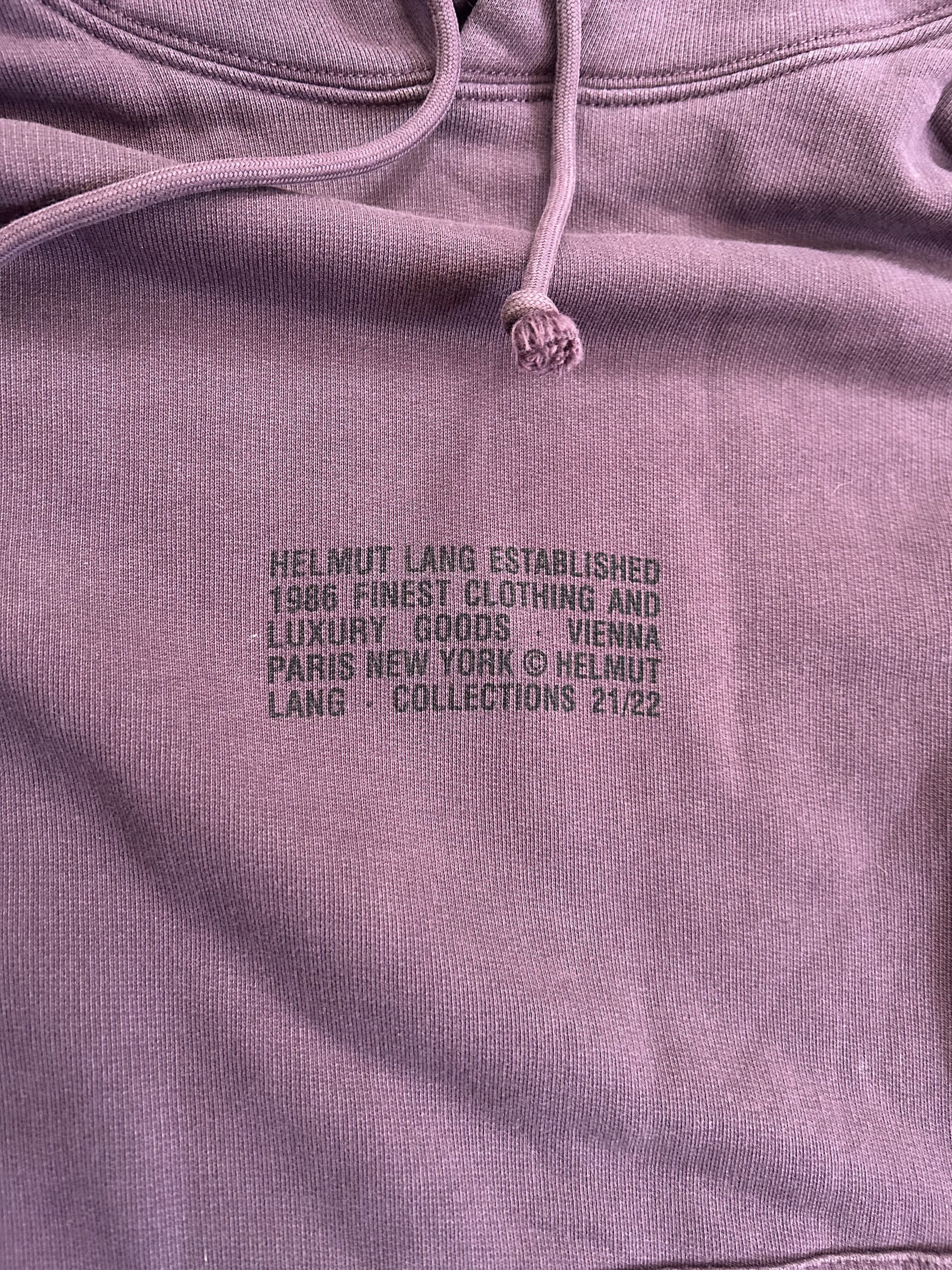 Helmut Lang Helmut Lang Men's Hoodie Size: L Size US L / EU 52-54 / 3 - 2 Thumbnail