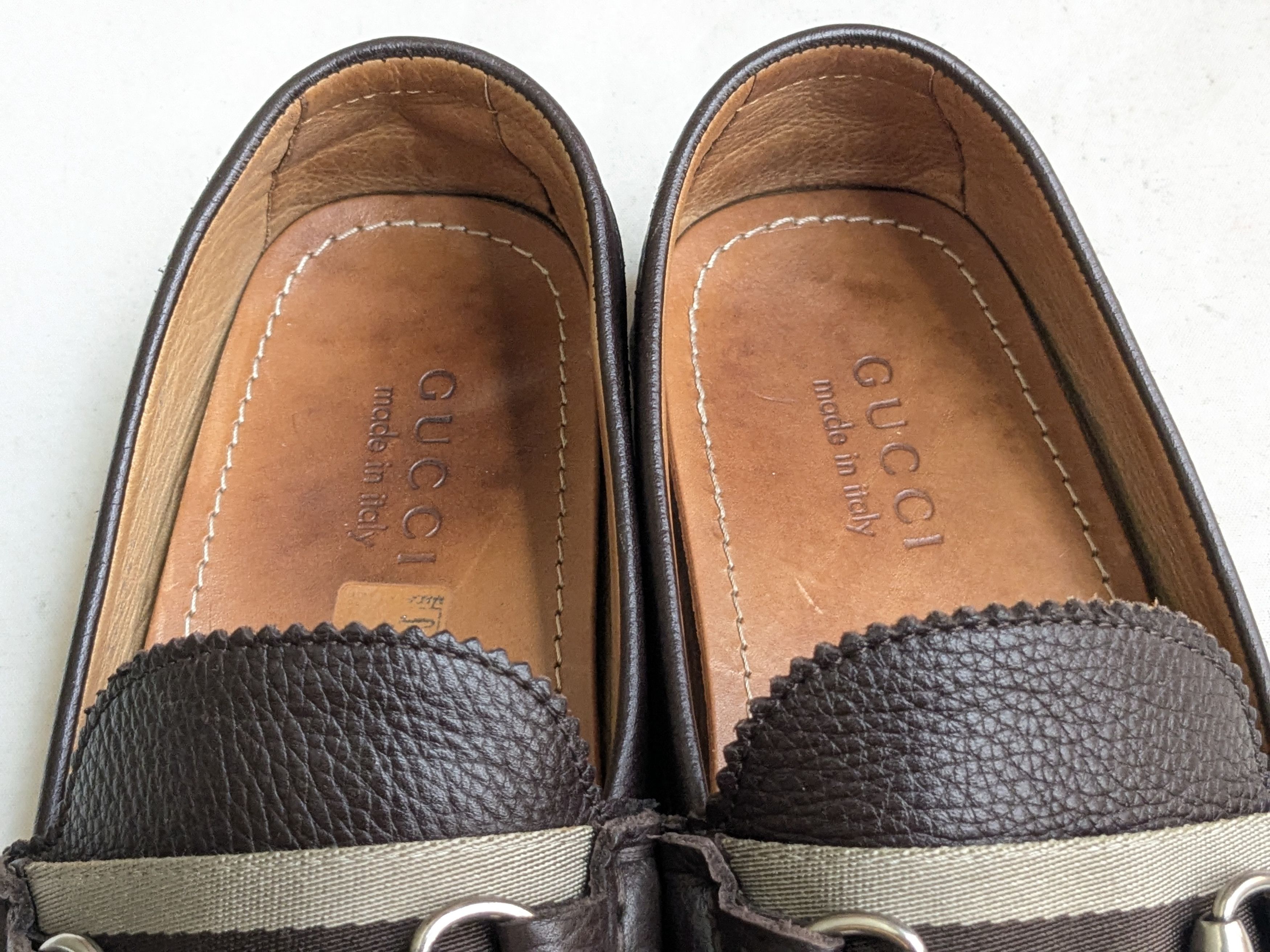 Gucci Gucci Horsebit Driving Loafers Brown 11 Leather Snaffle Size US 11 / EU 44 - 2 Thumbnail