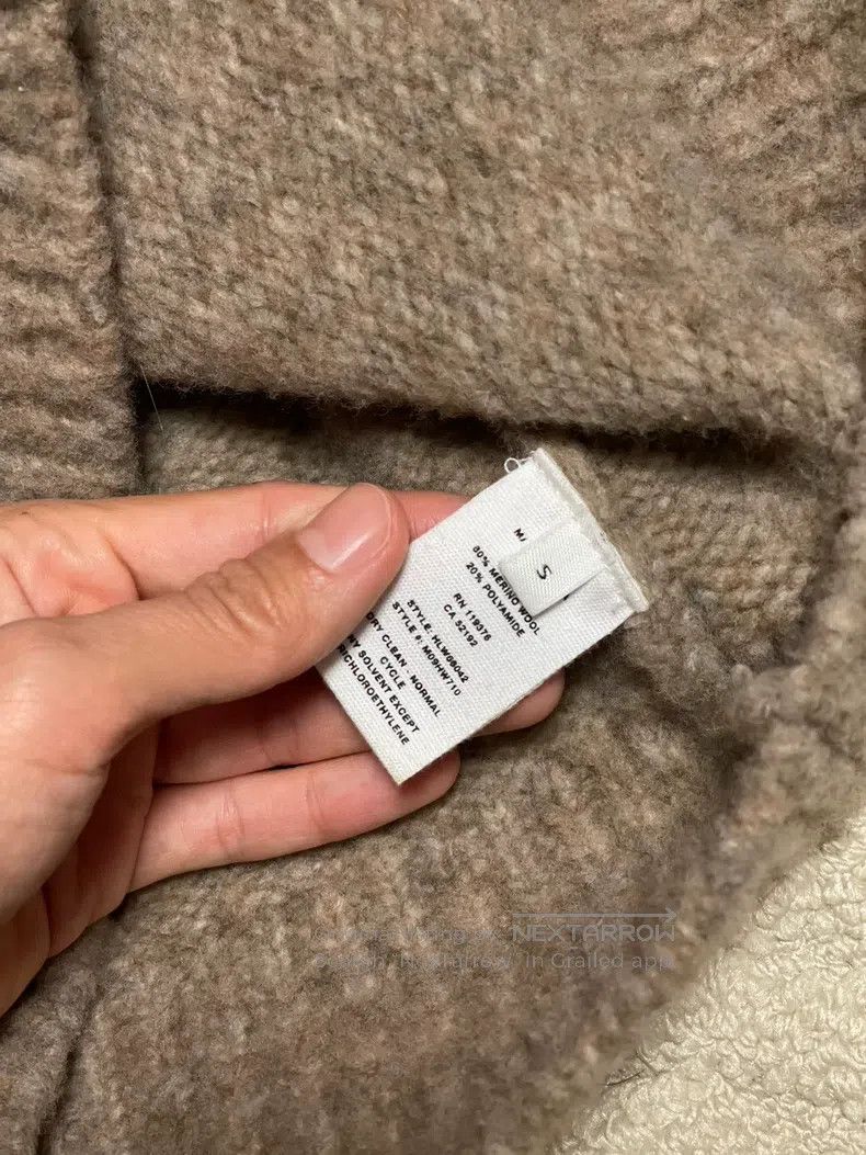 Helmut Lang Merino Wool Crewneck Vest