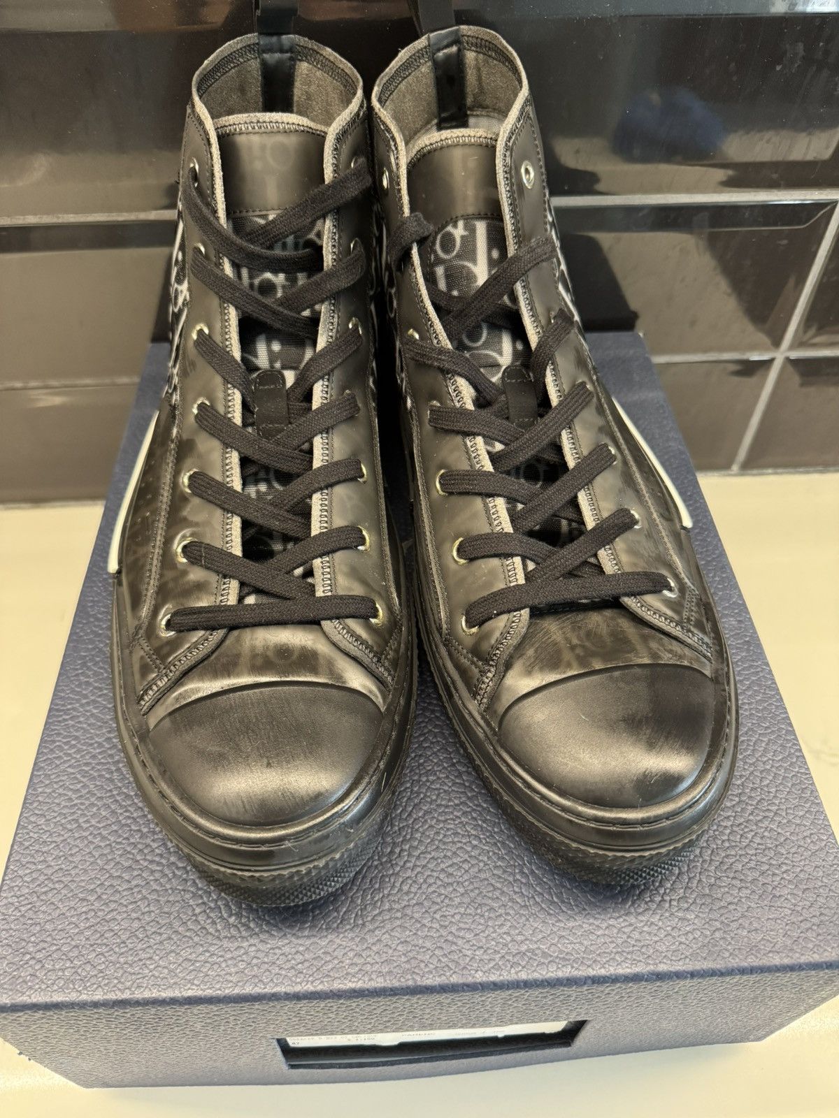 Dior Dior B23 Kim Jones High-Top – Oblique Black – Size 13 Size US 13 / EU 46 - 1 Thumbnail