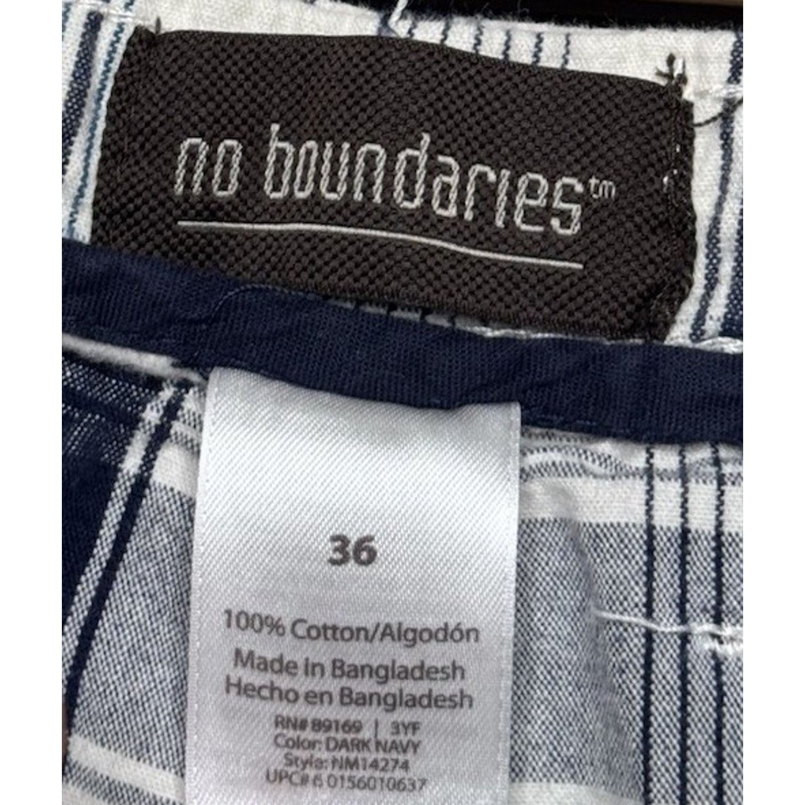 JNCO NoBoundaries Mens 36 Plaid Baggy Shorts Y2k Vintage Retro Size US 36 / EU 52 - 3 Thumbnail