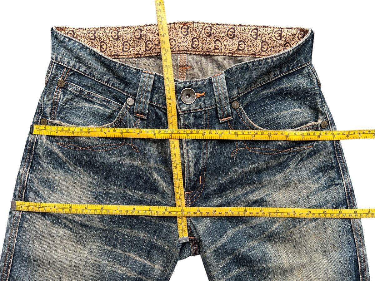 Edwin Vintage Edwin Function Distressed Mudwash Denim Jeans 33x32 Size US 33 - 13 Thumbnail