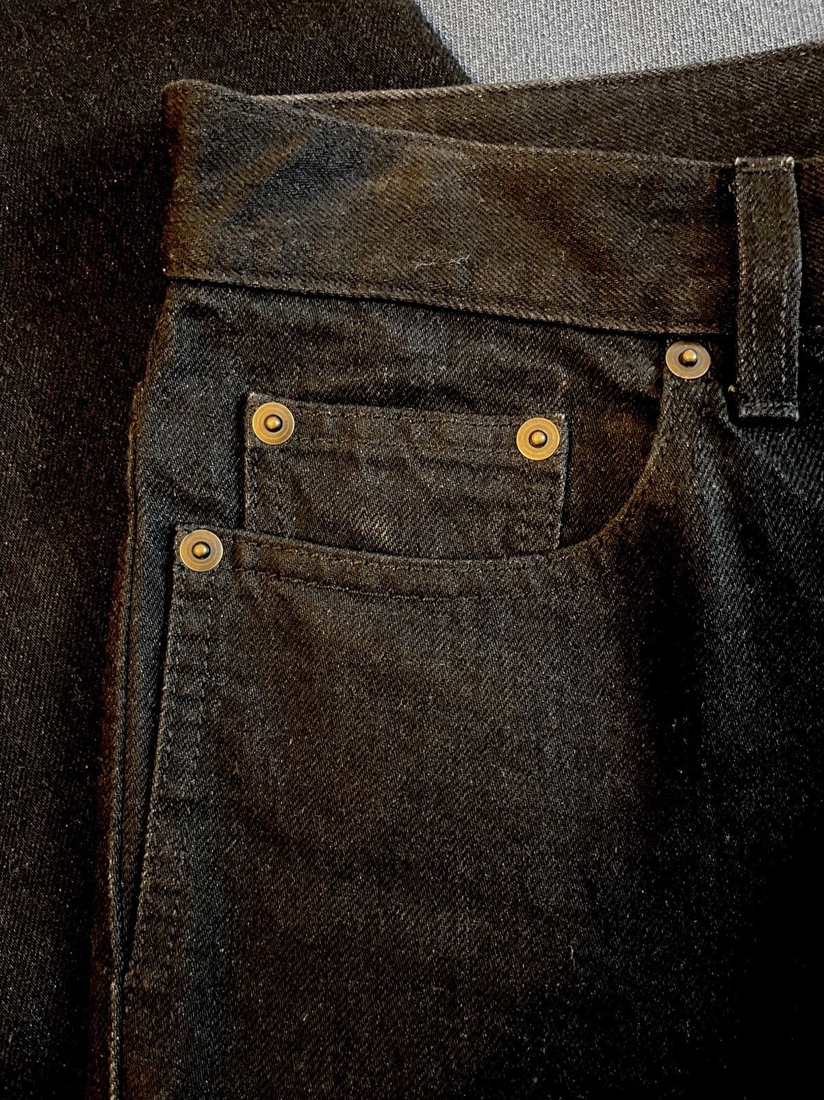 Saint Laurent Paris Saint Laurent Paris, Carrot Denim Pants in Black, D-26 34 Size US 34 / EU 50 - 7 Thumbnail