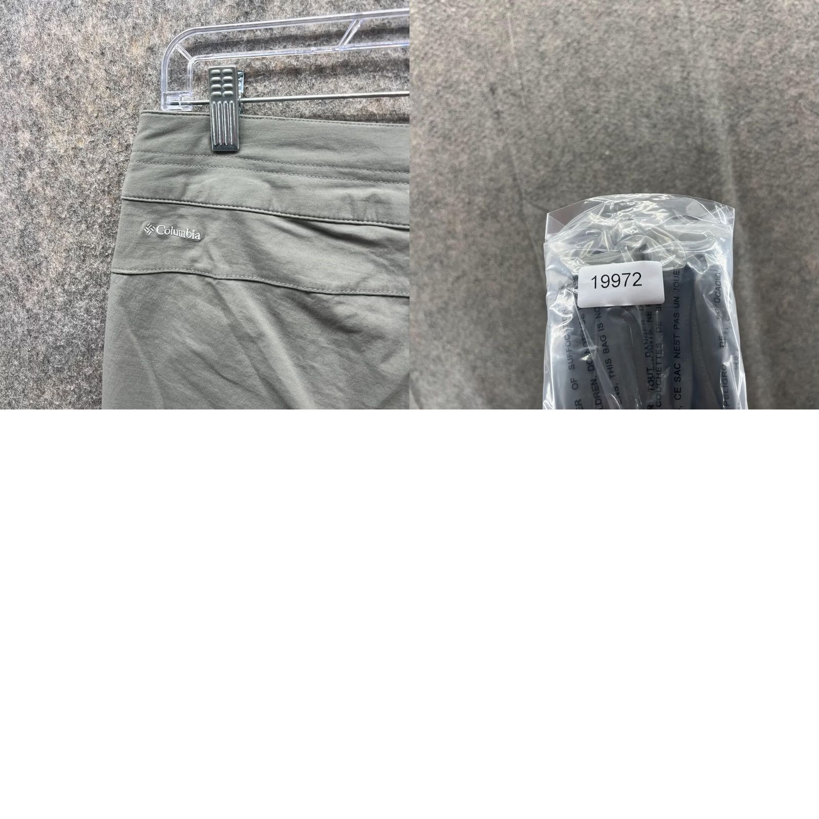 Vintage Columbia Pants Women 4/36 Gray Chino Flat Front Omni Shield Casual / Formal / Travel Womens Size 4 Gray Size 27" / US 4 / IT 40 - 9 Thumbnail