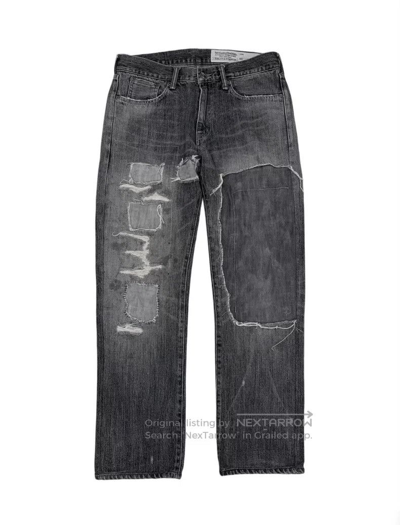Neighborhood Neighborhood size S Ripped Patchwork King Jeans Size US 27 - 1 Thumbnail