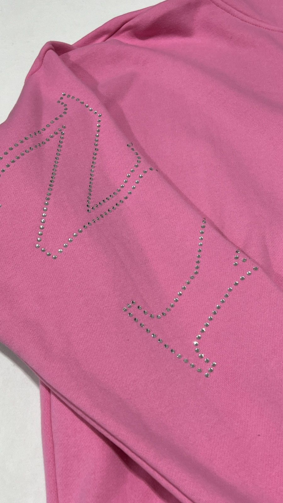Awake NY Awake NY Pink Rhinestone Hoodie Zip Up Size US L / EU 52-54 / 3 - 2 Thumbnail