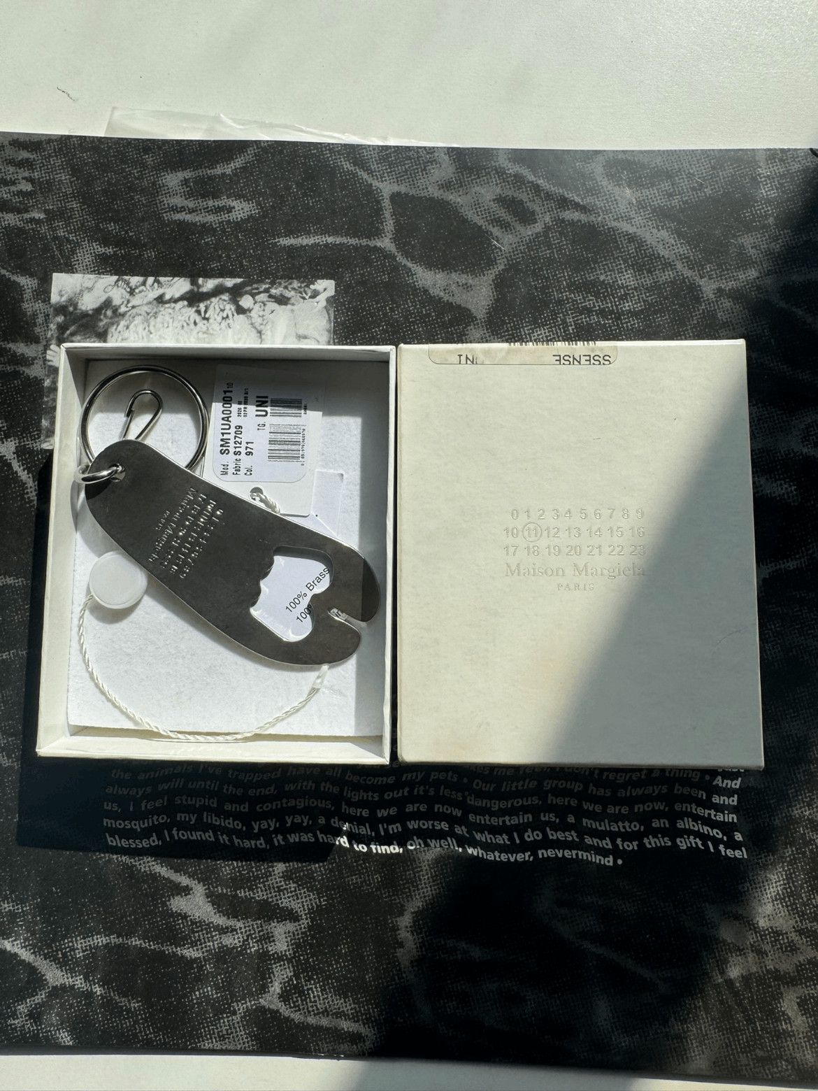 Maison Margiela Maison Margiela Bottle Opener Key Chain Size ONE SIZE - 1 Thumbnail