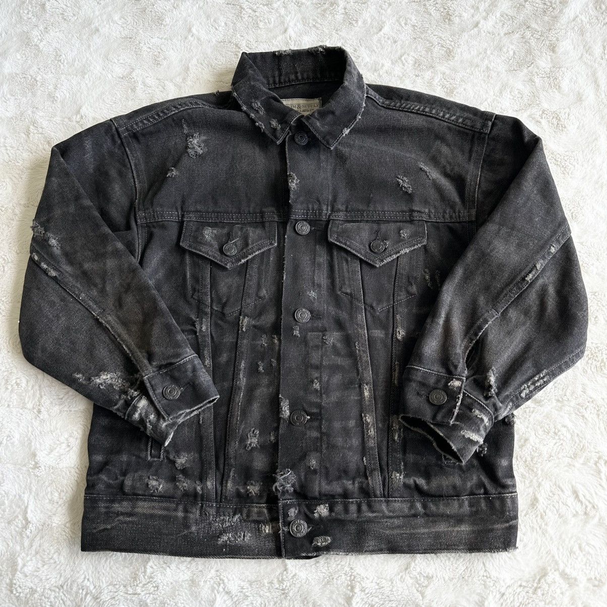 Denim & Supply Ralph Lauren Ralph Lauren Denim Supply Jacket Womens XS Flag Trucker USA Size XS / US 0-2 / IT 36-38 - 2 Thumbnail