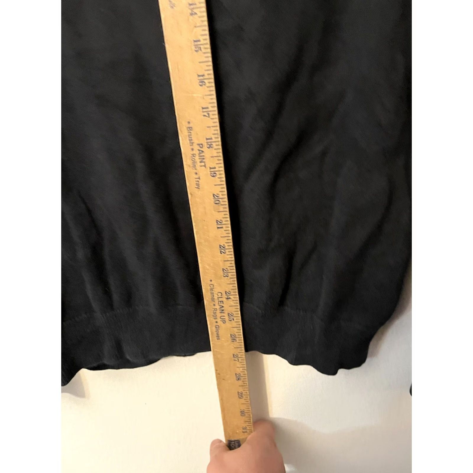 Express Express Sweater Mens Size Large Black V-Neck Cotton Pullover Size US L / EU 52-54 / 3 - 4 Thumbnail