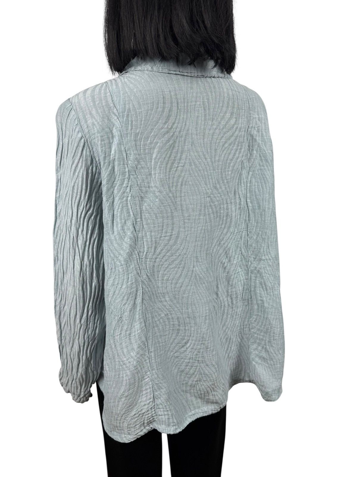 Other Grizas Pleated Lightweight Jacket Silk Linen size L Size L / US 10 / IT 46 - 7 Thumbnail