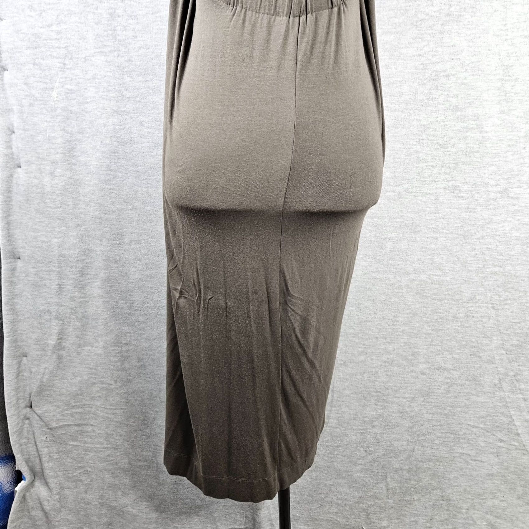 Vintage Tsesay Women’s Brown Stretch Halter Off Shoulder Dress M Size M / US 6-8 / IT 42-44 - 3 Thumbnail