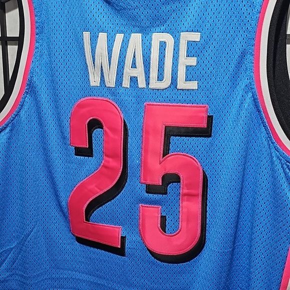 Other Dwayne Wade Basketball Jersey Size Medium NWT Size US M / EU 48-50 / 2 - 9 Thumbnail