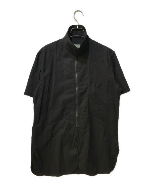 Yohji Yamamoto Yohji Yamamoto pour homme zip up half sleeve shirt Size US M / EU 48-50 / 2 - 1 Thumbnail