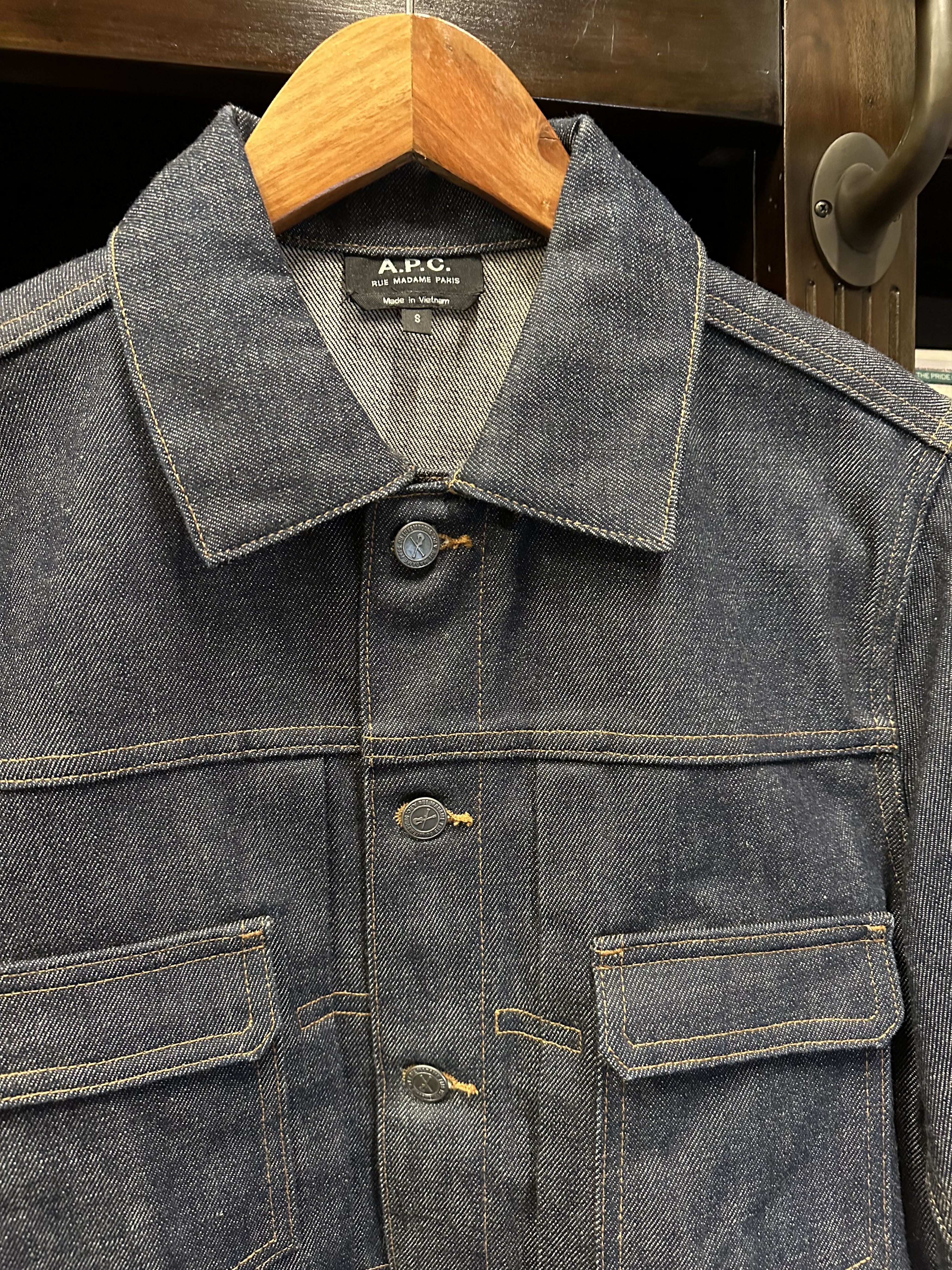 A.P.C. A.P.C Denim Jacket Size US S / EU 44-46 / 1 - 3 Thumbnail