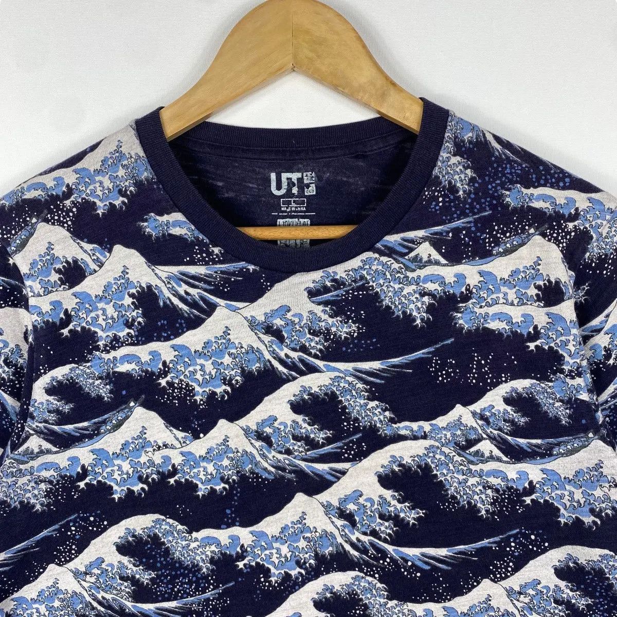 Other HOKUSAI BLUE The Great Wave Off Kanagawa Full Print Tee Size US L / EU 52-54 / 3 - 2 Thumbnail