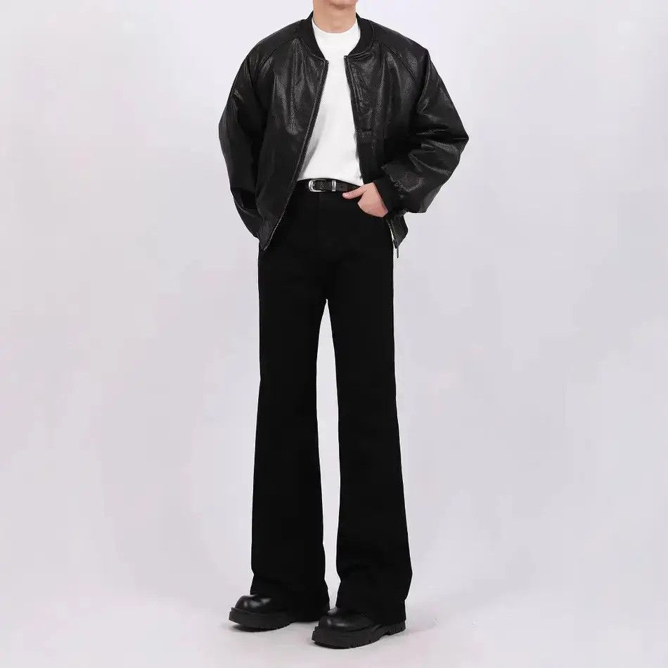 Japanese Brand Retro casual straight leg micro flared jeans Size US 30 / EU 46 - 1 Thumbnail