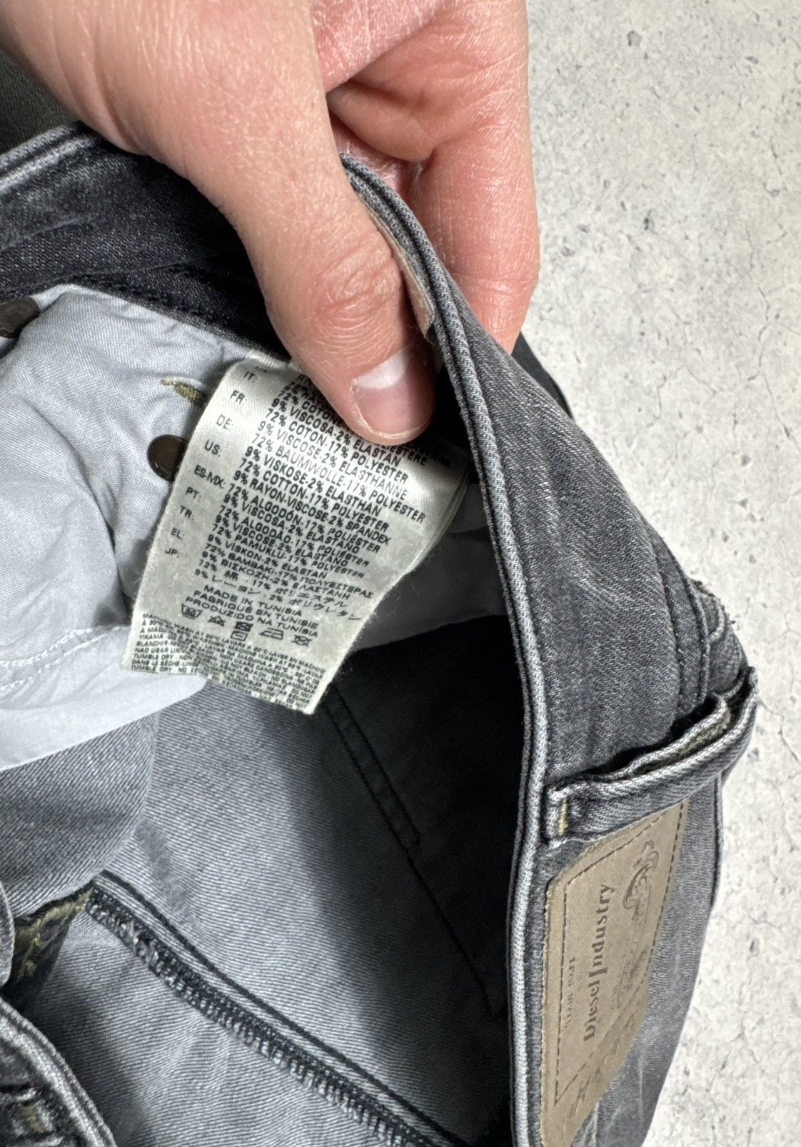 Diesel Diesel Industry Baggy Denim Jeans 32x30 Size US 32 / EU 48 - 8 Thumbnail