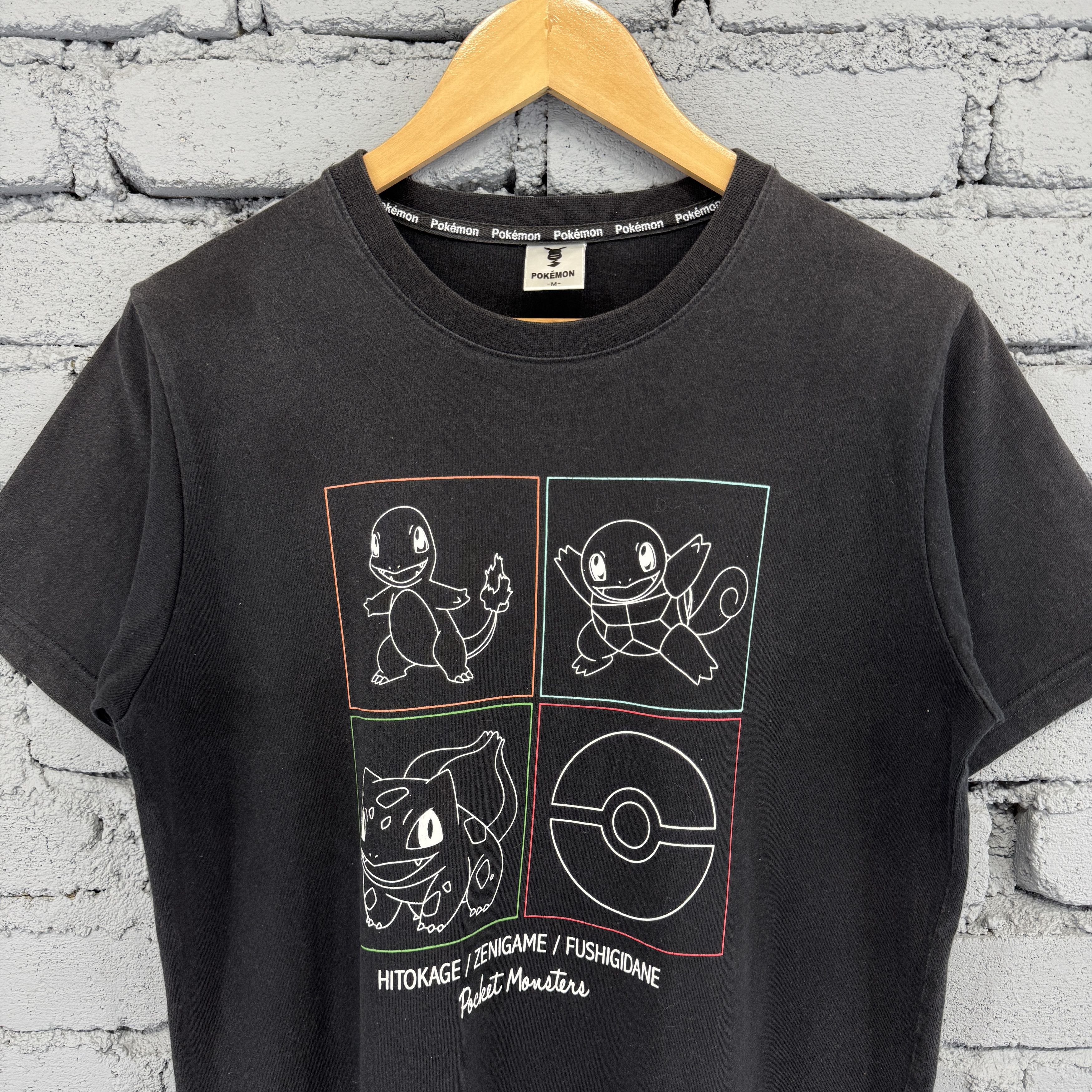Anime Japanese Anime Pokemon Character Sunfaded Tshirt Size US M / EU 48-50 / 2 - 3 Thumbnail