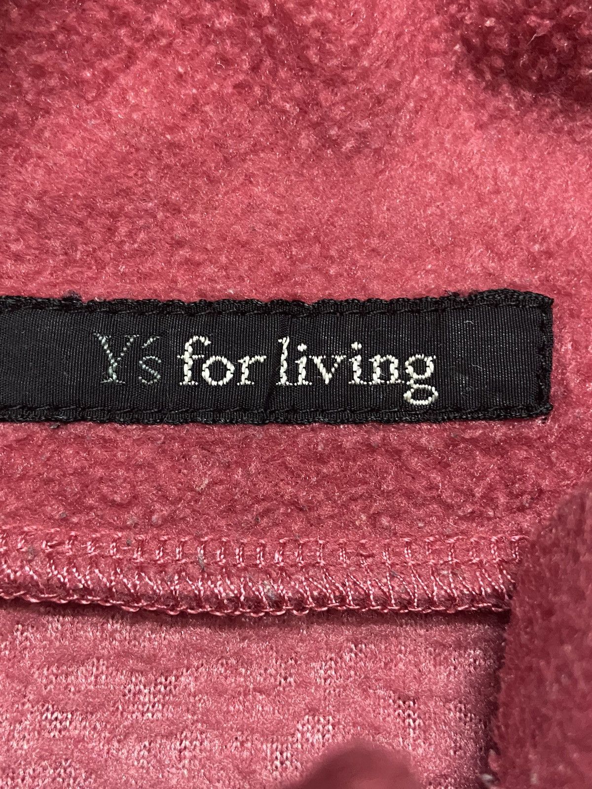 Y's × Yohji Yamamoto Y’s for living Fullzip Fleece Sweatshirt Size S / US 4 / IT 40 - 3 Thumbnail