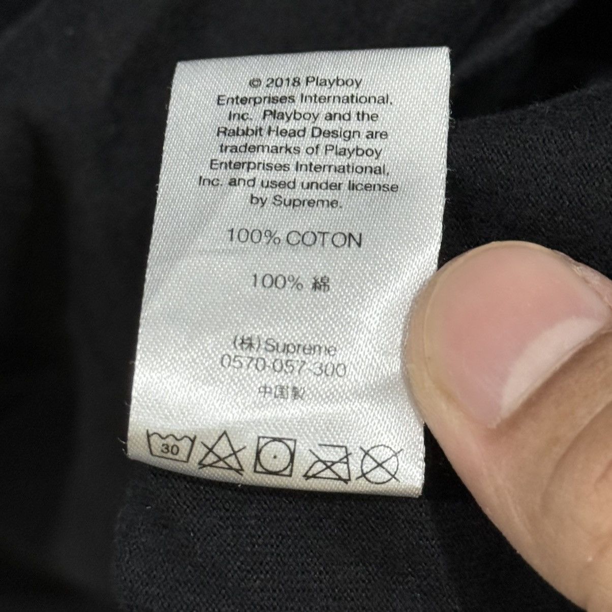 Playboy × Supreme Supreme Playboy Tee Size US M / EU 48-50 / 2 - 6 Thumbnail