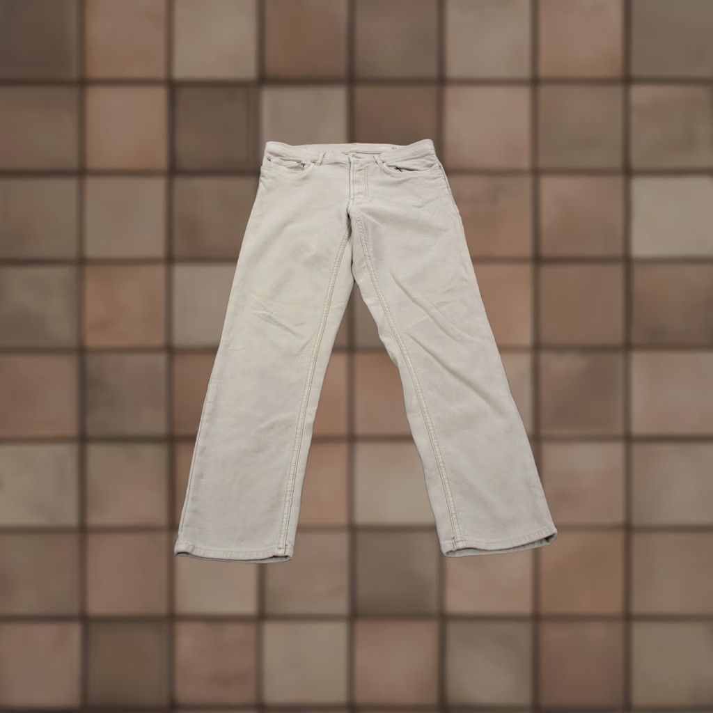 Faherty Faherty Pants Mens 31 Beige Men Chino Straight Stretch Casual Preppy Business Size US 31 - 1 Thumbnail