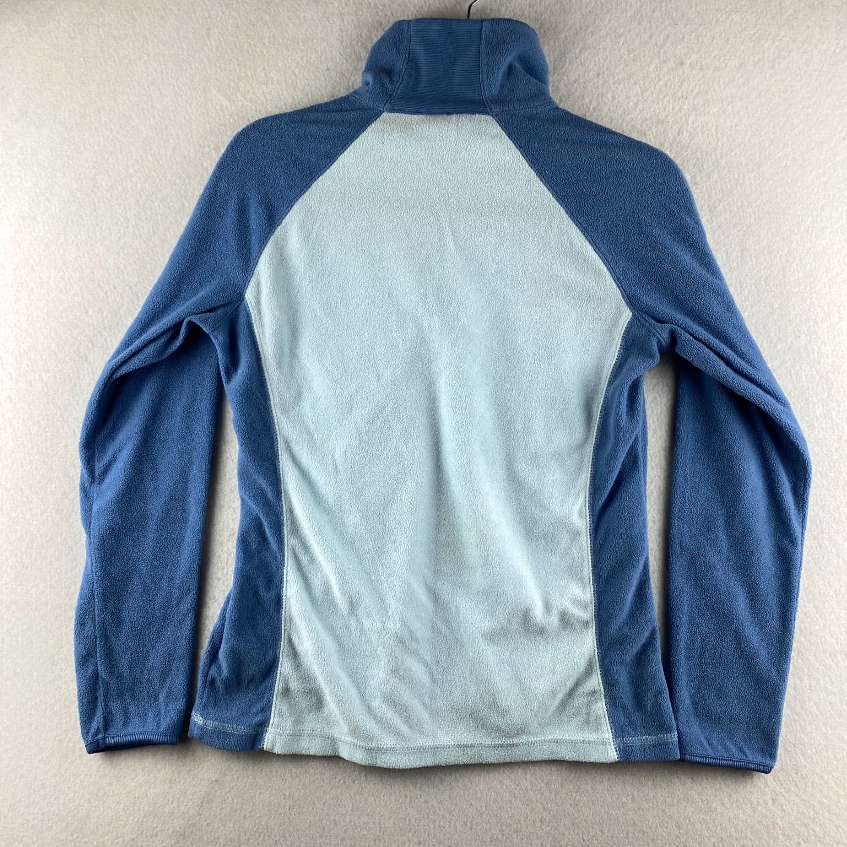 Vintage Columbia Sweater Womens Medium Blue Fleece 1/4 Zip High Neck Windstopper Hiking Shirt Size M / US 6-8 / IT 42-44 - 7 Thumbnail