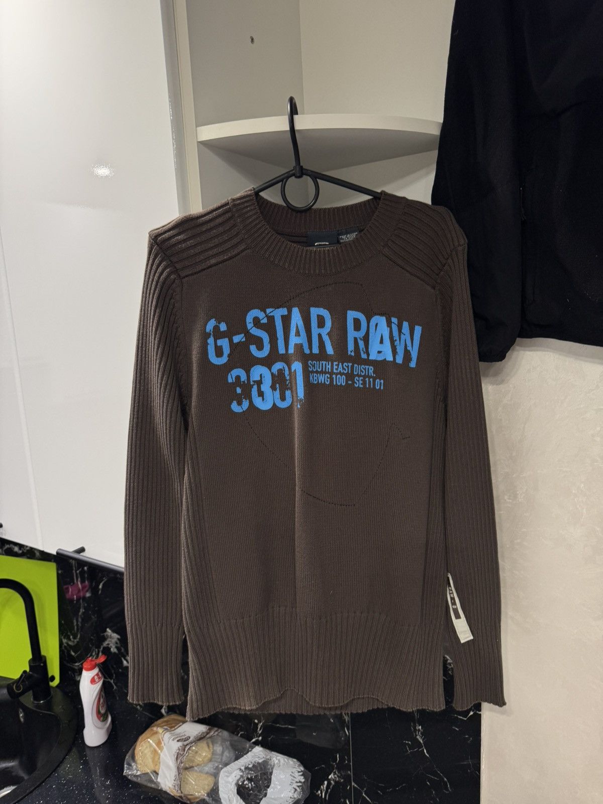 G-Star Vintage G Star Avant Garde Sweater Archive Y2K Brown Size US L / EU 52-54 / 3 - 1 Thumbnail