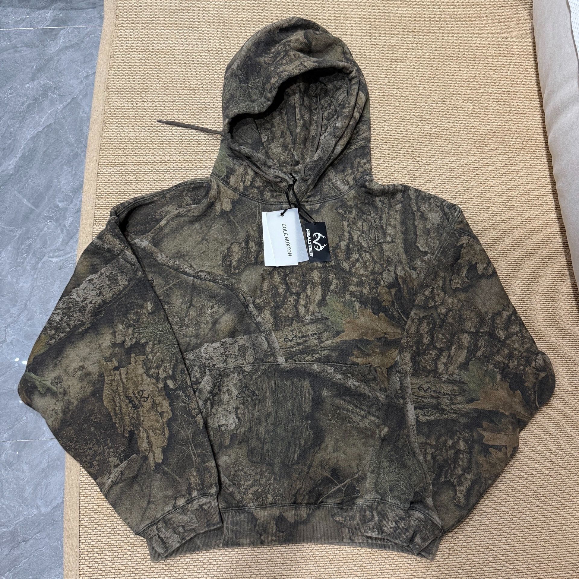 Cole Buxton Cole Buxton Realtree Camouflage Hoodie Size US M / EU 48-50 / 2 - 1 Thumbnail