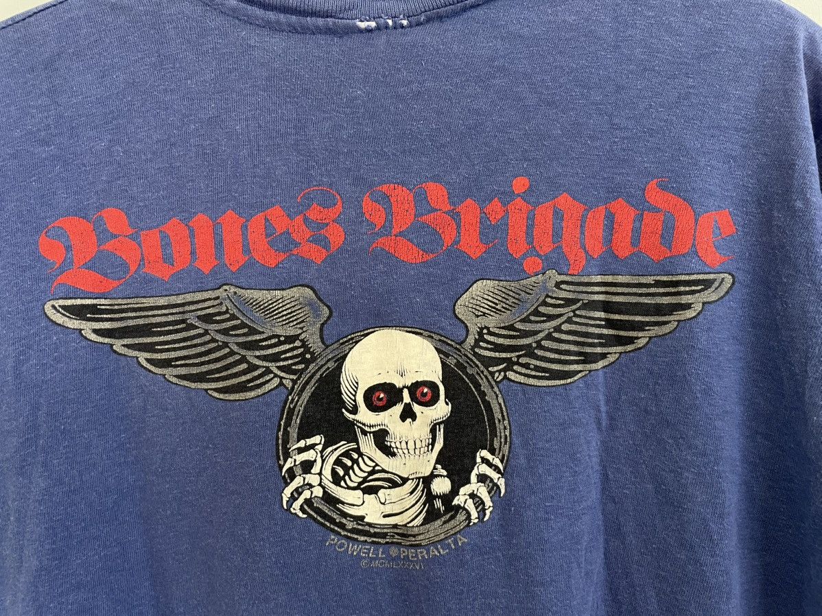 Powell Peralta Vintage 80s Powell Peralta Bones Brigade skateboard t shirt Size US M / EU 48-50 / 2 - 6 Thumbnail