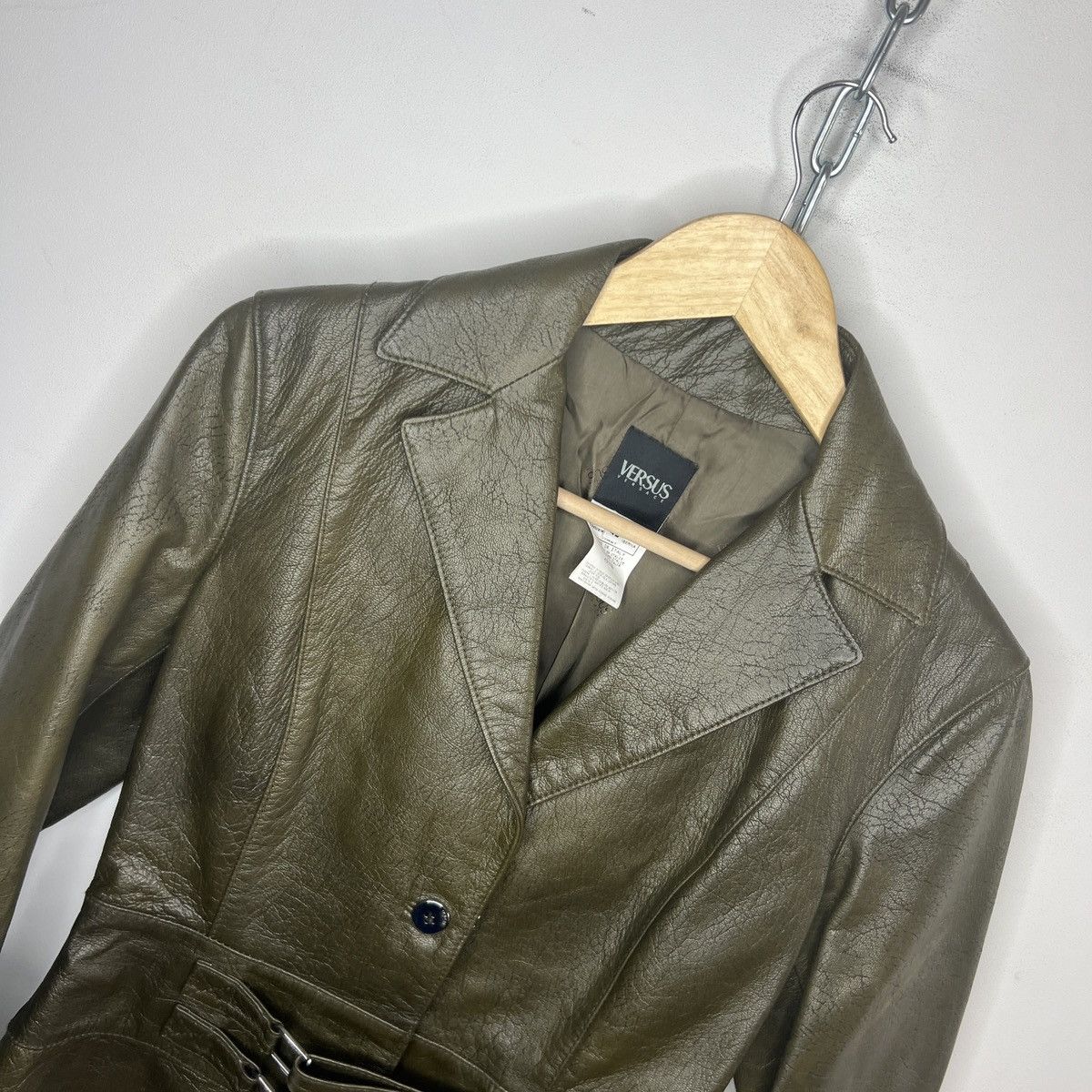 Versace Versus Versace real leather wmns jacket Size M / US 6-8 / IT 42-44 - 5 Thumbnail