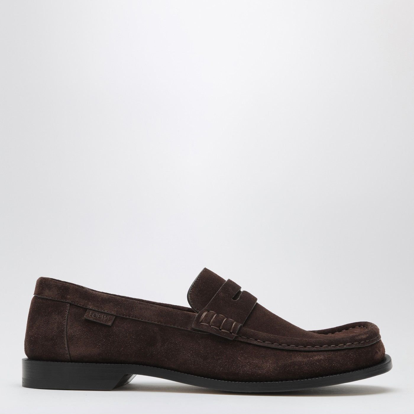 Loewe Loewe Campo Loafers In Brown Suede Calfskin Size US 8 / EU 41 - 1 Thumbnail
