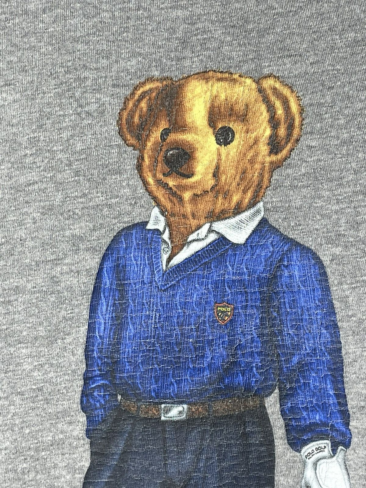 Polo Ralph Lauren × RRL Ralph Lauren × Vintage T-Shirt Polo Bear Golf OG Vintage Size US L / EU 52-54 / 3 - 8 Thumbnail