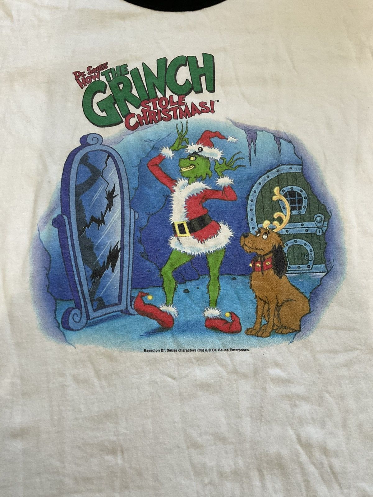 Vintage Vintage Dr. Seuss, how the Grinch stole Christmas large Size US L / EU 52-54 / 3 - 2 Thumbnail