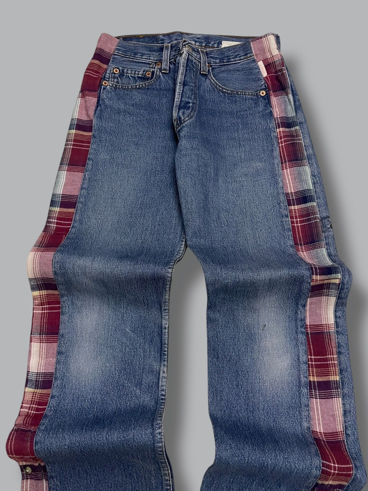 Levi's Vintage Clothing Vintage 1990s Designer Levis 501 Sample Tapped Regular Denim Size US 28 / EU 44 - 4 Thumbnail