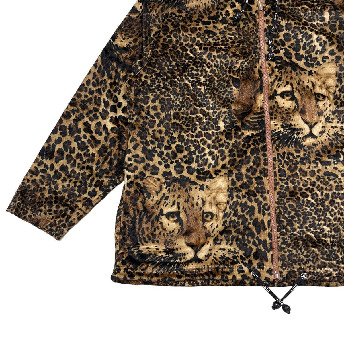Art Comes First 🔥Vintage Planet Blue Island Leopard Print Hoodie Jacket Size US M / EU 48-50 / 2 - 9 Thumbnail
