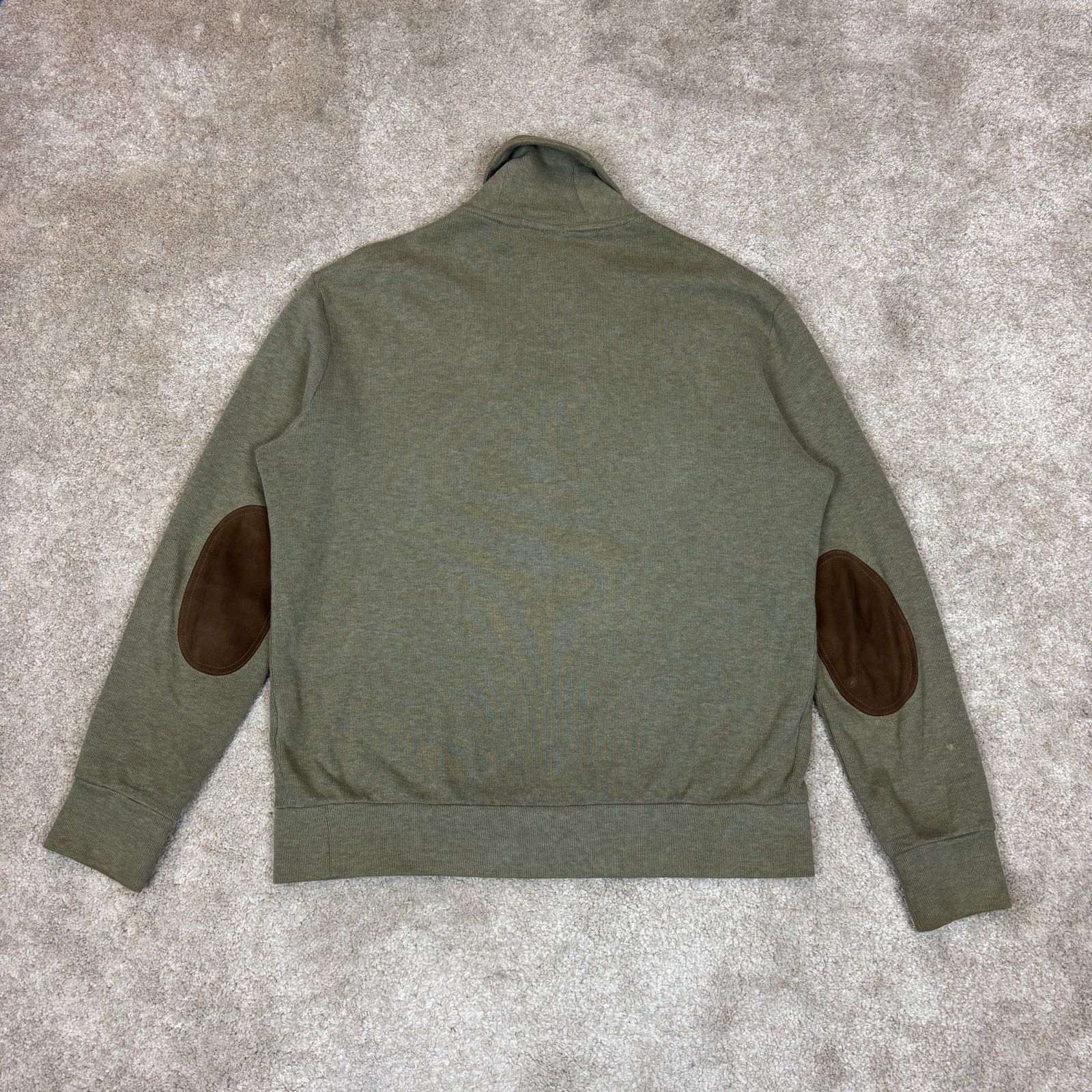 Polo Ralph Lauren Polo Ralph Lauren Shawl Collar Knit Pullover Elbow Pads Lg Size US L / EU 52-54 / 3 - 3 Thumbnail
