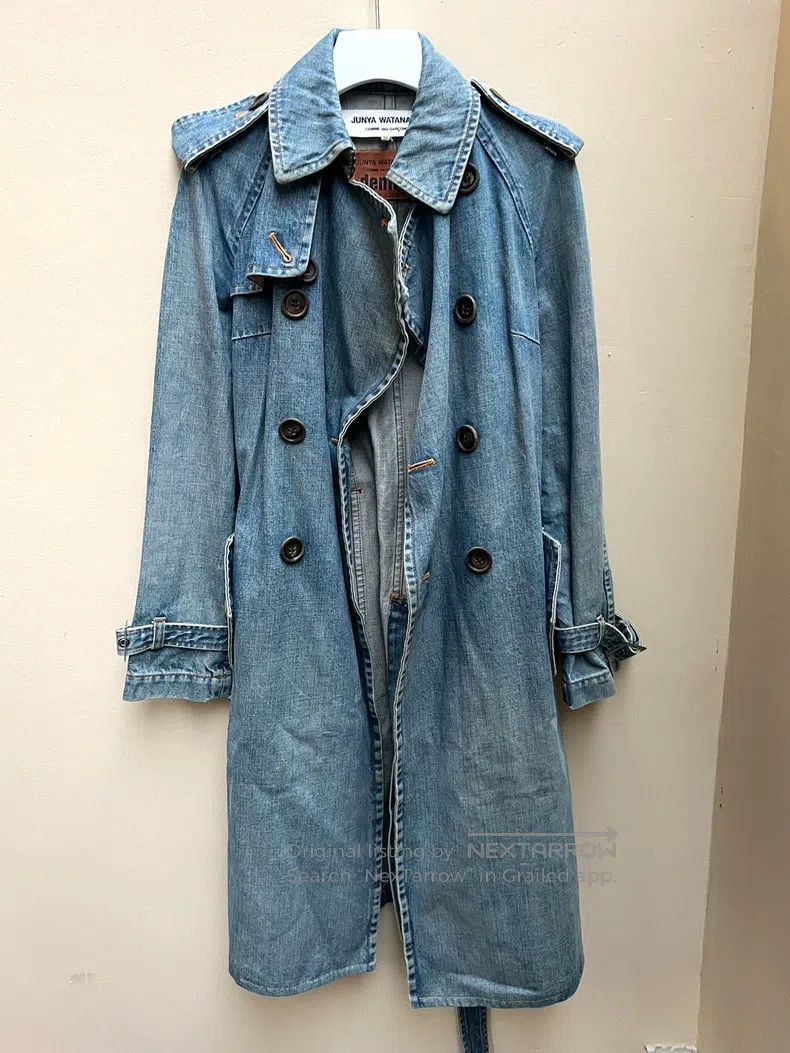 Junya Watanabe Junya Watanabe Denim trench coat Size XS / US 0-2 / IT 36-38 - 6 Thumbnail