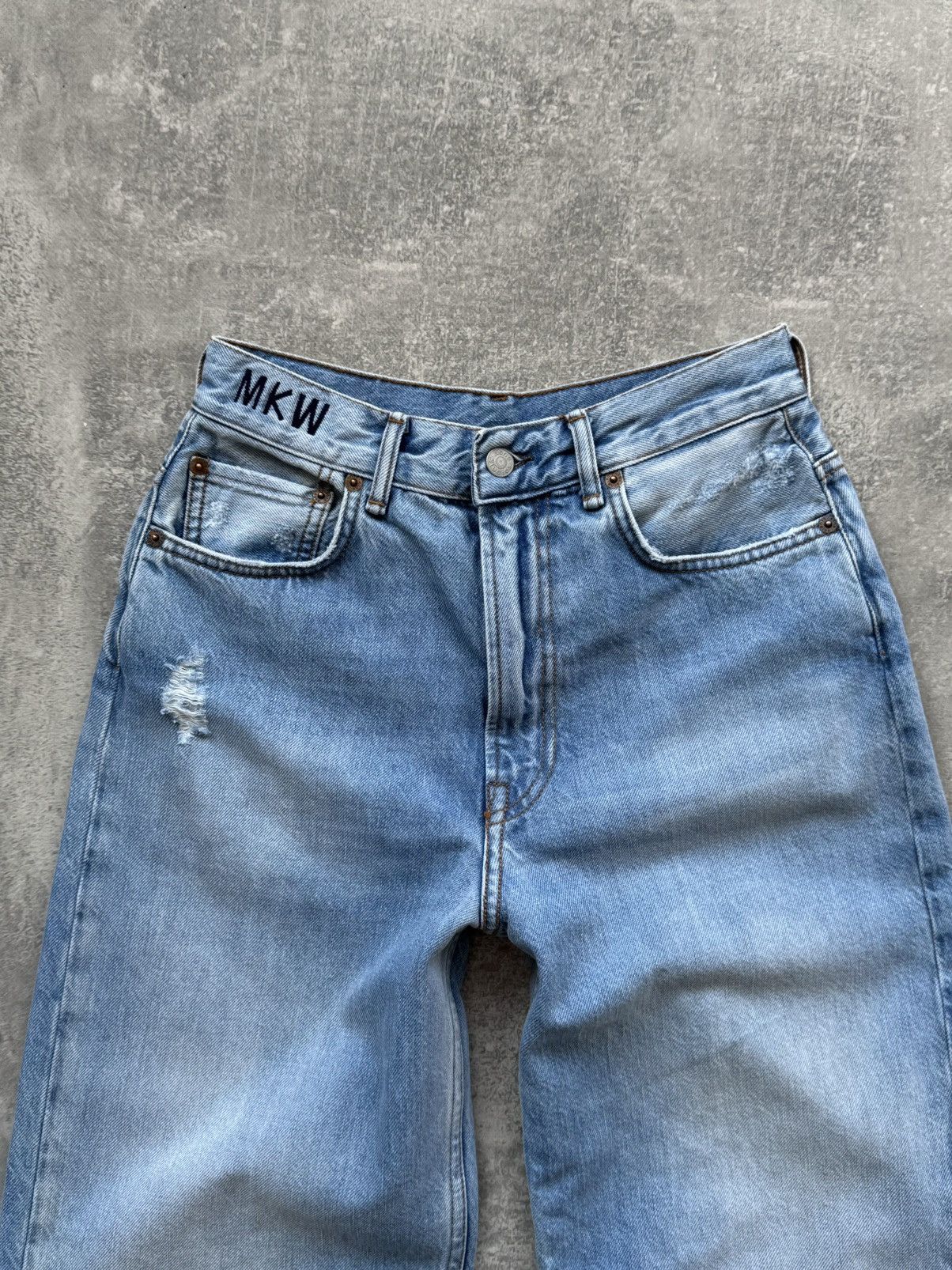 Acne Studios Acne Studios 2022 Light Blue Vintage Size 27" / US 4 / IT 40 - 4 Thumbnail