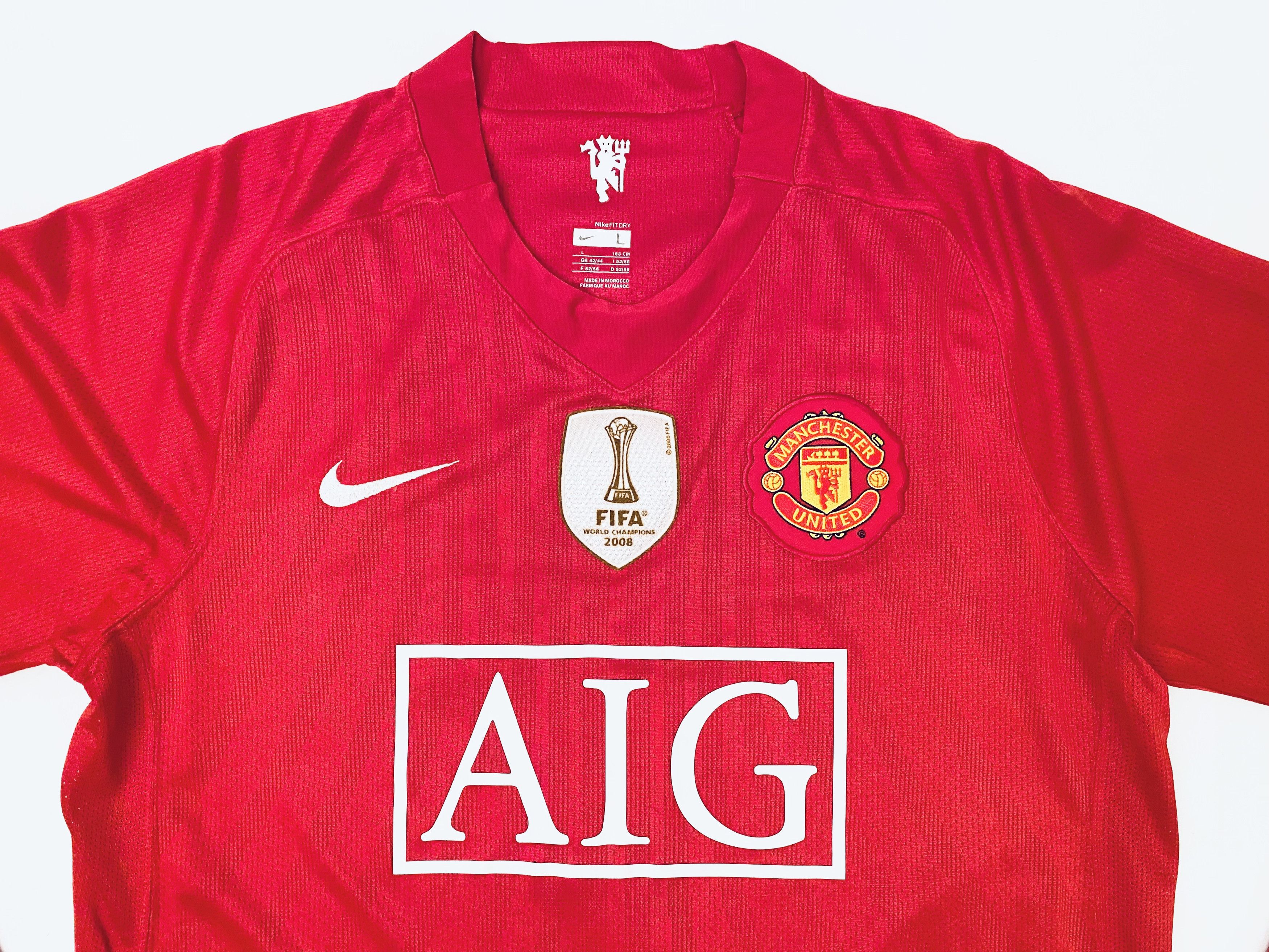 Nike Manchester United *Ronaldo* Home Shirt 2008 - 2009 LS Size US M / EU 48-50 / 2 - 4 Thumbnail