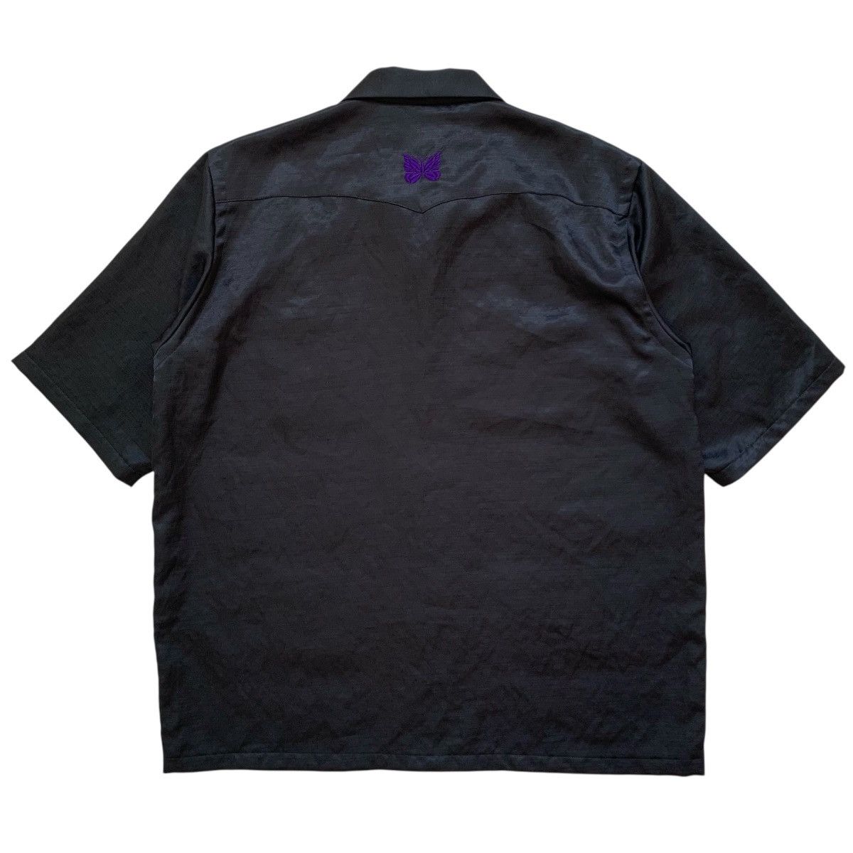 Needles Needles Butterfly Slub Sateen Cowboy One Up Shirt Size US M / EU 48-50 / 2 - 2 Thumbnail