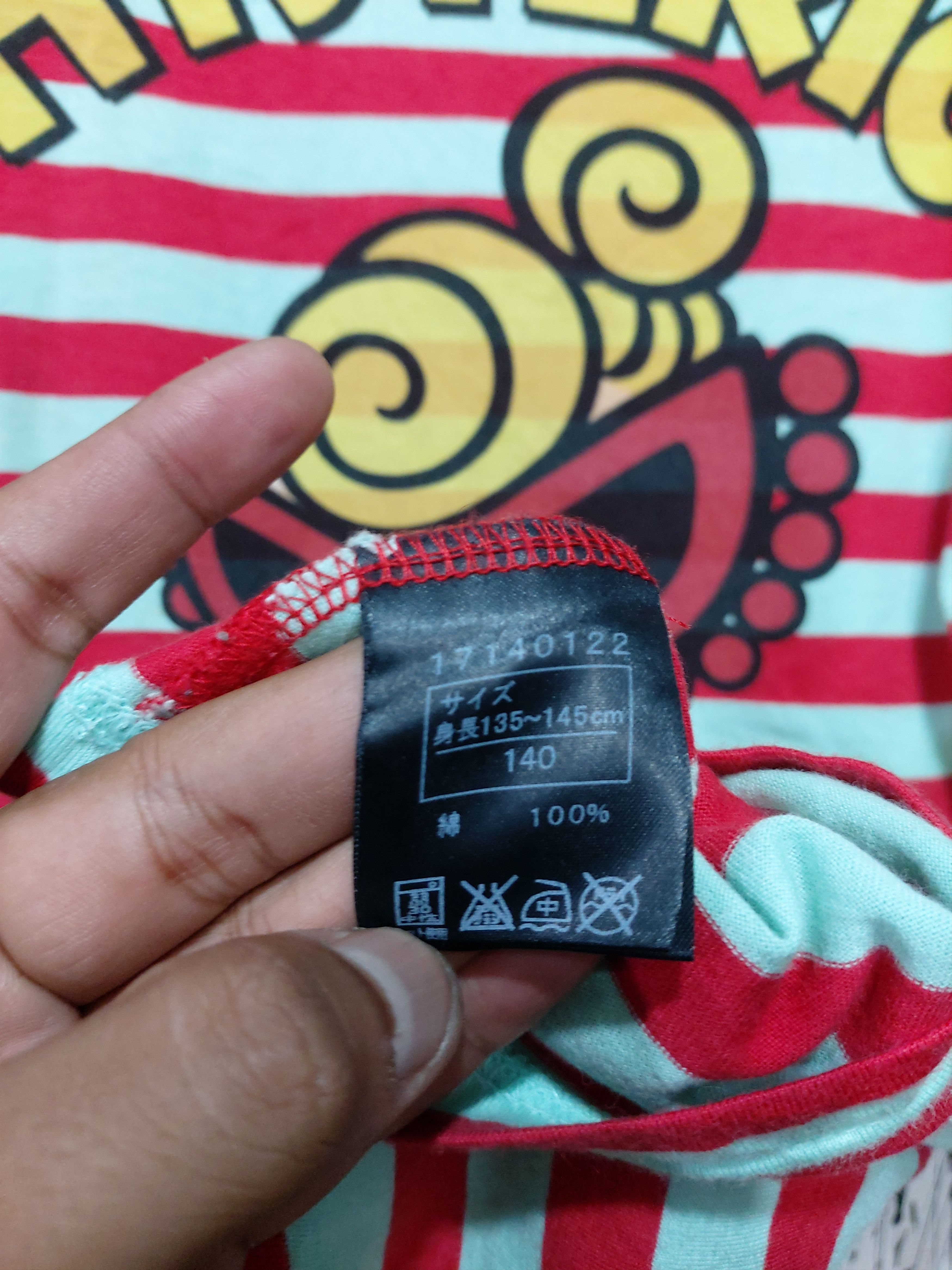 Hysteric Glamour HYSTERIC GLAMOUR STRIPE BABY LOGO LONGSLEVEE T-SHIRT Size US L / EU 52-54 / 3 - 6 Thumbnail