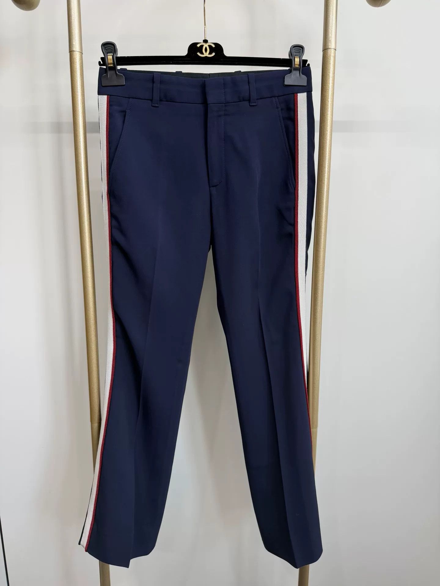 Gucci Gucci Striped Casual Trousers Size 36 Size US 36 / EU 52 - 1 Thumbnail