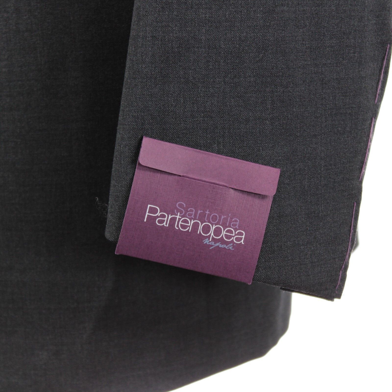 Sartoria Partenopea Sartoria Partenopea Suit Size US 46 Long in Gray Size 46R - 3 Thumbnail