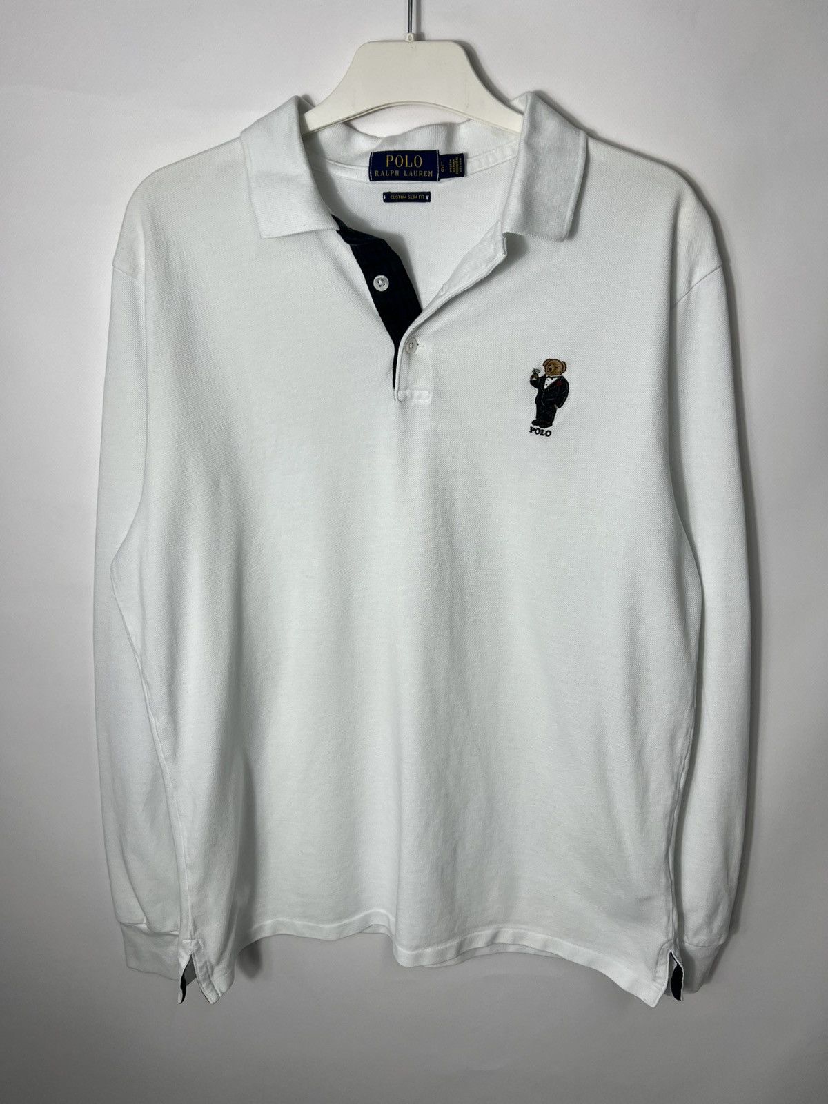 Polo Ralph Lauren Vintage streetwear Polo Ralph Lauren Polo Bear Long Sleeve Size US L / EU 52-54 / 3 - 1 Thumbnail